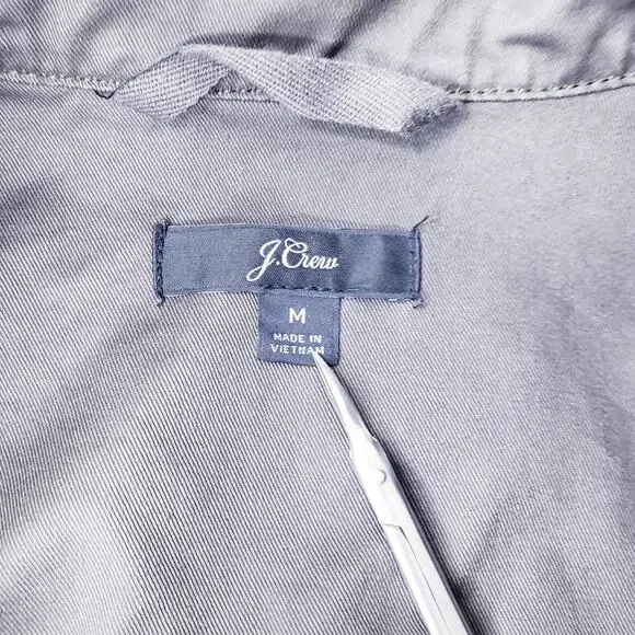 J. CREW Women's Size Medium Downtown Field Utility Jacket Hunter Green in VGUC - Picture 2 of 15